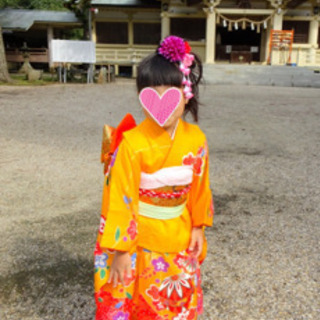 値下げ！　七五三　5〜7歳　着物の画像