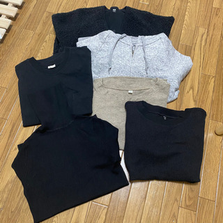 [シンプル・着回しやすい]UNIQLO GU レディース　6点セット