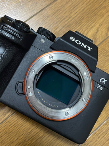 Sony a7iii 純正バッテリー1つ　ネックストラップ付き