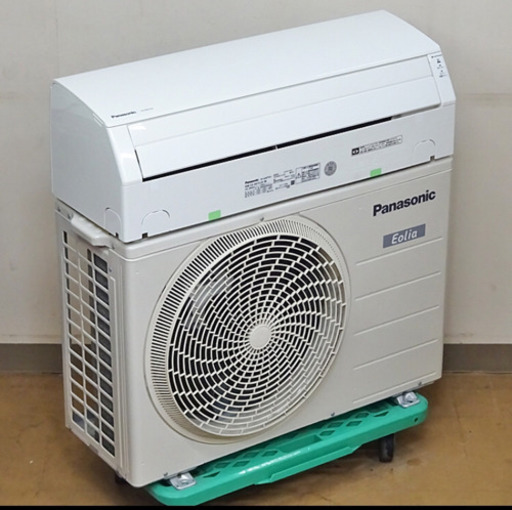 【取引完了】(24)エアコン12畳用‼️2017年製‼️PanasonicナノイーX取付け販売