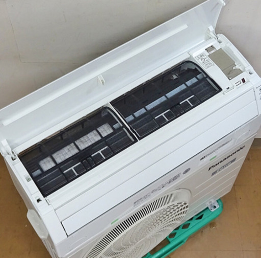 【取引完了】(24)エアコン12畳用‼️2017年製‼️PanasonicナノイーX取付け販売