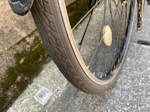 【クロスバイク】700x32c 6段変速付　前タイヤ、サドル、ベル新品❗️若林自転車　膳所　SALE中❗️