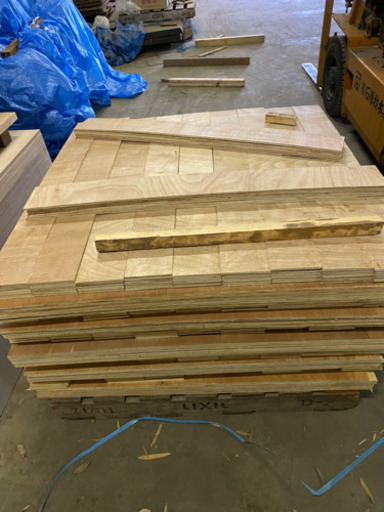 ベニア板の木端材　DIY用に