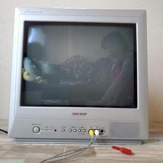 シャープ17インチブラウン管テレビの画像