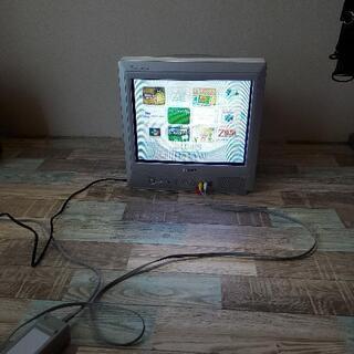 シャープ17インチブラウン管テレビの画像