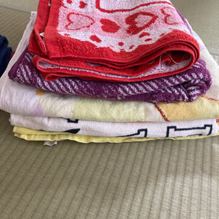 タオル、バスタオル0円
