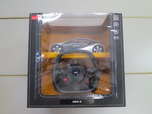 値下げ！BMWRASTAR1/14リアルハンドルラジコンi8