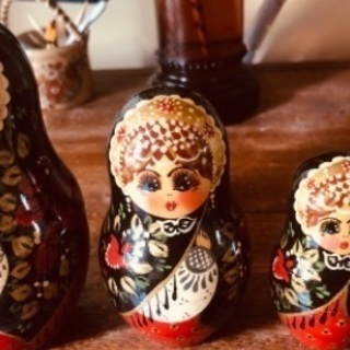🪆マトリョーシカ① 工芸品 ハンドメイド ※戦争により今現在輸入...