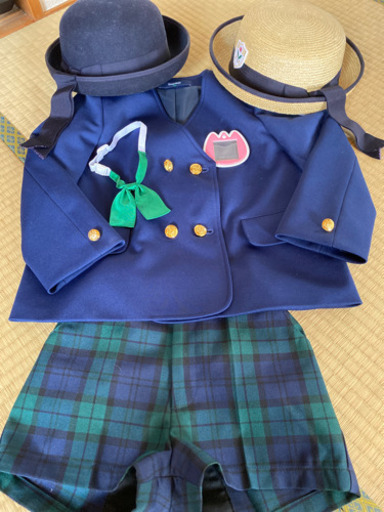 入園準備先取りまたまた値下げ‼️志津わかば幼稚園制服、制帽、緑リボンなど全部セット 16,790円