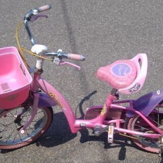 16インチ 🚲 子供用 中古 自転車 👑ディズニープリンセス 🌼...