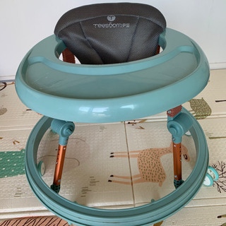 ベビーゲート&高さ調整折り畳み可能　歩行器