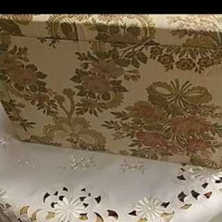 ロココ調お茶箱未使用　10kgの画像