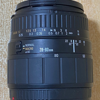 🔴値下げ🔴一眼レフレンズ、SIGMA ZOOM 28-80mm 1:3.5-5.6 MACRO MINOLTA、SONYの画像