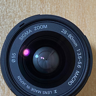 🔴値下げ🔴一眼レフレンズ、SIGMA ZOOM 28-80mm ...