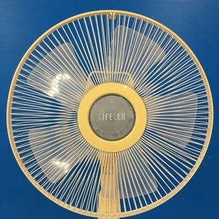 ◆LIFELEX◆30センチ リビング扇風機 リモコン付の画像