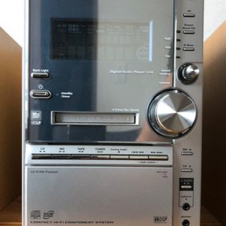【値下げ】コンポ　お譲りします！(SV-3MD-S/N/L)の画像