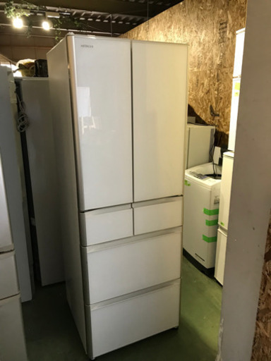 JH02155 HITACHI冷蔵庫 R-XG43J 2018年製 430L