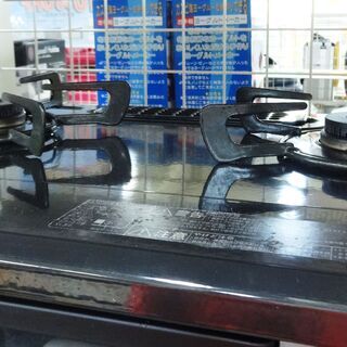 値下げ品】リンナイ ガスコンロ NTM34BKL LPガス 中古品 2018年製