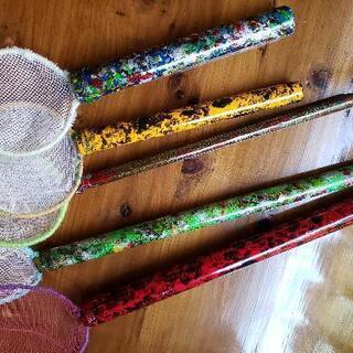 メダカ 金魚 選別用 網柄