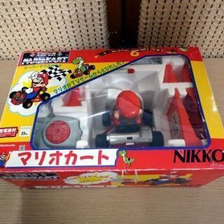 ニッコー スーパーマリオカート マリオ RC ジャンク品 ラジコン 当時物 レトロ NIKKO 札幌市 中央区の画像