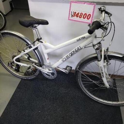 （♠３）自転車　クロスバイク　小さめ　ホワイト