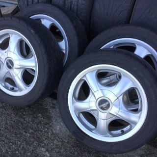 165/55R14 ADVAN NEOVA×2本、NANKANG...