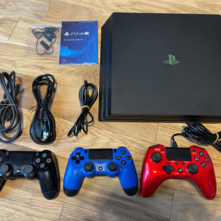 コントローラー2つ付きPS4 PlayStation4 Pro ...