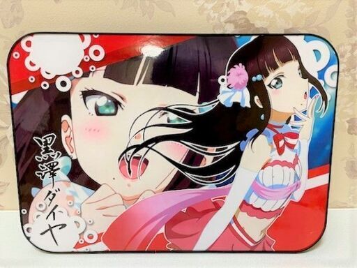 ラブライブ！！サンシャイン！！　黒澤ダイヤ　ミニテーブル　400×385×270　折りたたみ　アミューズメント　アニメグッツ