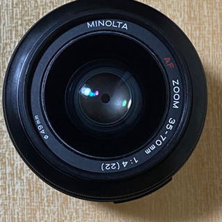 🔴値下げ🔴一眼レフレンズ、MINOLTA AF ZOOM 35-70mm 1:4(22)MACRO ② SONY、MINOLTAの画像