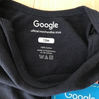 【未使用品】Google限定 ロンパース（12ヶ月）の画像