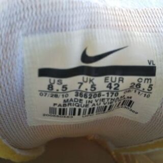 最終値下げ中♪NIKEスニーカー26,5cmの画像