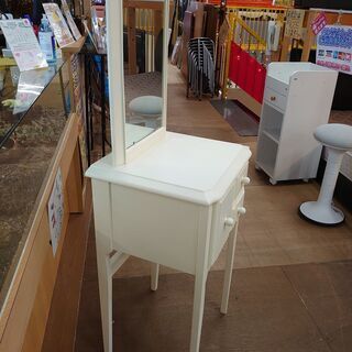 【愛品倶楽部柏店】美品　Francfranc　フランフラン　リリオ　ドレッサー【店舗同時販売中】の画像