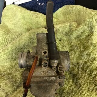 KAWASAKI カワサキ　KSR-1 MX050 エンジン　キャブ　一部地域無料配送　引き取り歓迎の画像