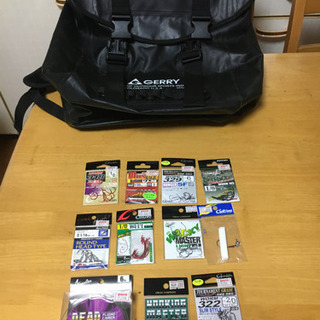 【お話し中】釣り道具やリックサック