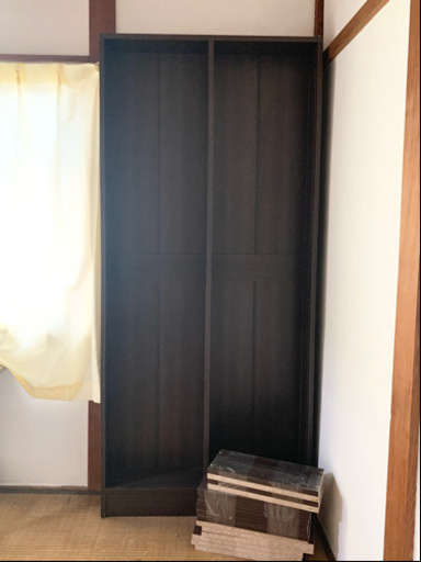 1cmピッチ棚全段可動 スリム本棚 / JKプラン