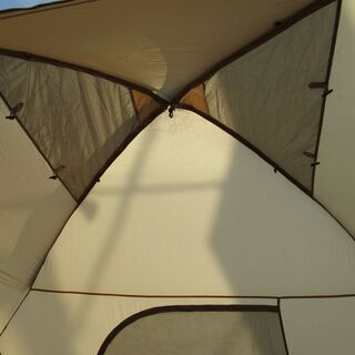 ★値下げ【恵庭】Coleman/コールマン Winds Dome 336 DX テント 4～5人用 キャンプ アウトドア 170T6100J 中古品 paypay支払いOK!の画像