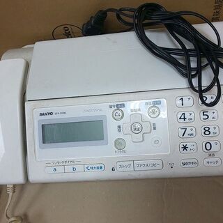 SANYO サンヨー SFX-D200 ファクシミリ 電話 通話...