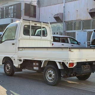 🟢総額18.8万円🟢車検満タン2年🟢驚きの3万km！🟢サンバートラックMT🟢エアコン付🟢そこそこ綺麗🟢の画像
