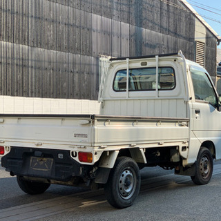 🟢総額18.8万円🟢車検満タン2年🟢驚きの3万km！🟢サンバートラックMT🟢エアコン付🟢そこそこ綺麗🟢の画像