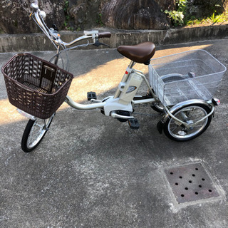 電動アシストpanasonic三輪車カタログ参照して下さい