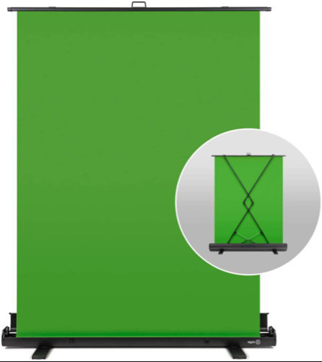 Elgato Green Screen ［折りたたみ式クロマキー背景布］
