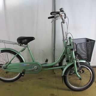 20インチ ブリヂストン ミンナ グリーン 3輪自転車