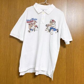 【メンズM】キャプテンサンタ　白　ポロシャツ CAPTAIN S...