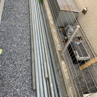 単管パイプ　12本セットで10000円　鉄パイプ