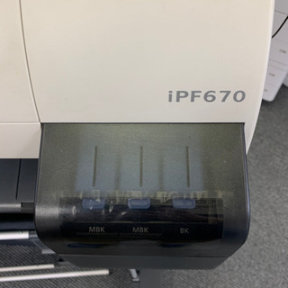 CANON iPF670 大判プリンターの画像