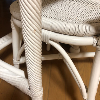 ラタン ドレッサー　鏡台　の画像