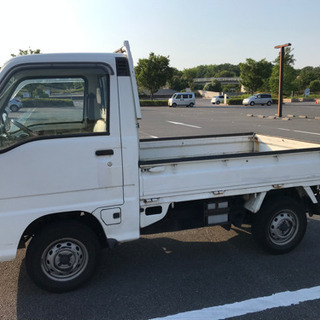 ●  個人　ジャンク　サンバートラック　車検付き　5速　エアコン他不調　の画像