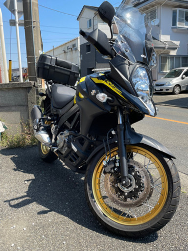 スズキVストローム650xtイエロー