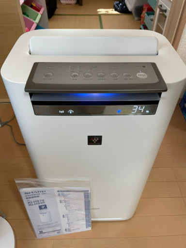 シャープ加湿空気清浄機　KI-HS70