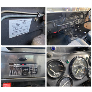 🌏三菱ジープ🌏サビなし🌏ターボ、4WD🌏の画像